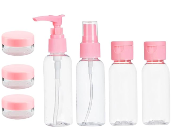 Temperia Travel Bottles for Toiletries (7pcs)