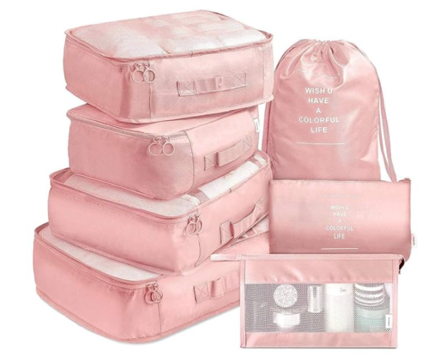 TS WITH TECHSUN 7 Pcs Travel Organizer Pouch