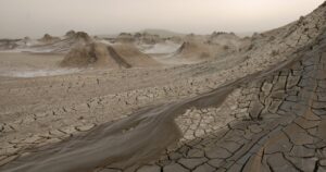 mud volcanoes azerbaijan