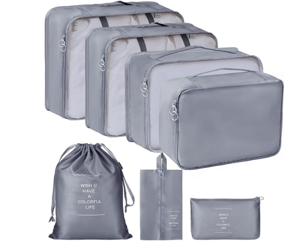 PETRICE Travel Organizer, Packing Cubes for Travel