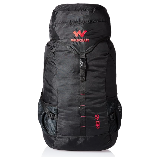 Wildcraft 45 Ltrs Black